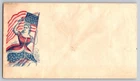 Civil War Patriotic Lady Cover Flag Figure Small Union Era Envelope Antique