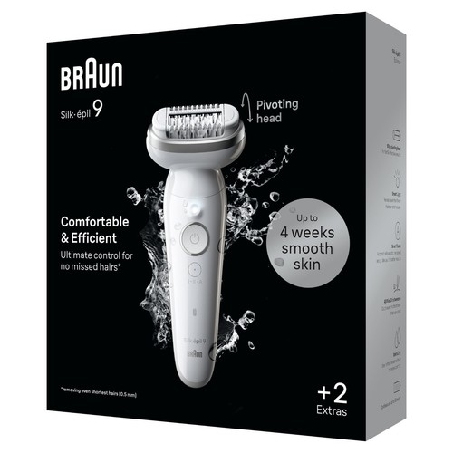 Braun Silk épil 9 Depilatore Donna Epilatore Elettrico Donna Con Testina - Foto 8 di 8