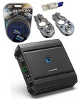 Alpine S A60M Car Type S Class D Subwoofer 1200W Amplifier & 0GA Amp Kit New