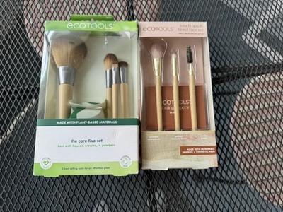 ECOTOOLS-The Core 5-Set + Touch Up & Tinsel Makeup Brush Set + FREE GIFT