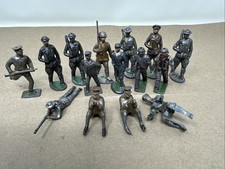 Lot 15 Vintage Manoil Barclay Lead Toy Soldiers. World War I, WWI. 2.5” and 3”.