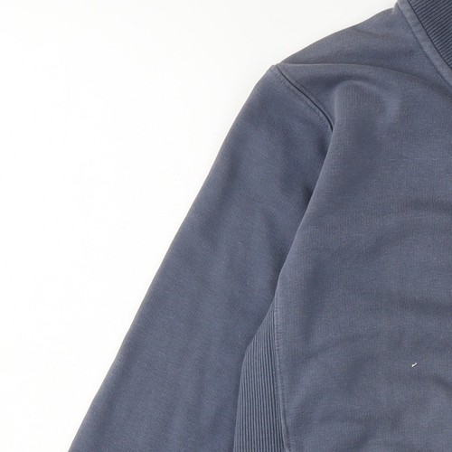 Nike Unisex Azul Cremallera Completa Sudadera L Logo Informal - Imagen 8 de 12