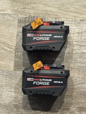 Two Milwaukee M18 18V Lithium-Ion REDLITHIUM FORGE HD 12.0 Batteries - 2 Pieces 