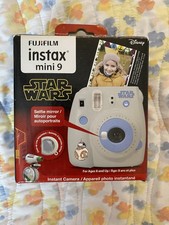 Star Wars Limited Edition Fujifilm Instax Mini 9 Instant Camera - Smokey White