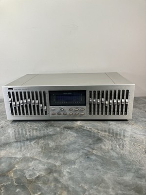 Sansui SE-8 Stereo Graphic Equalizer Blue-Light Spectrum Analyzer No Power