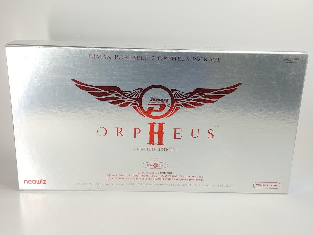 【中古】DJMAX PORTABLE 2 ORPHEUS PACKAGE DJMAX Portable 2 Orpheus Package Metallic Silver Limited Edition