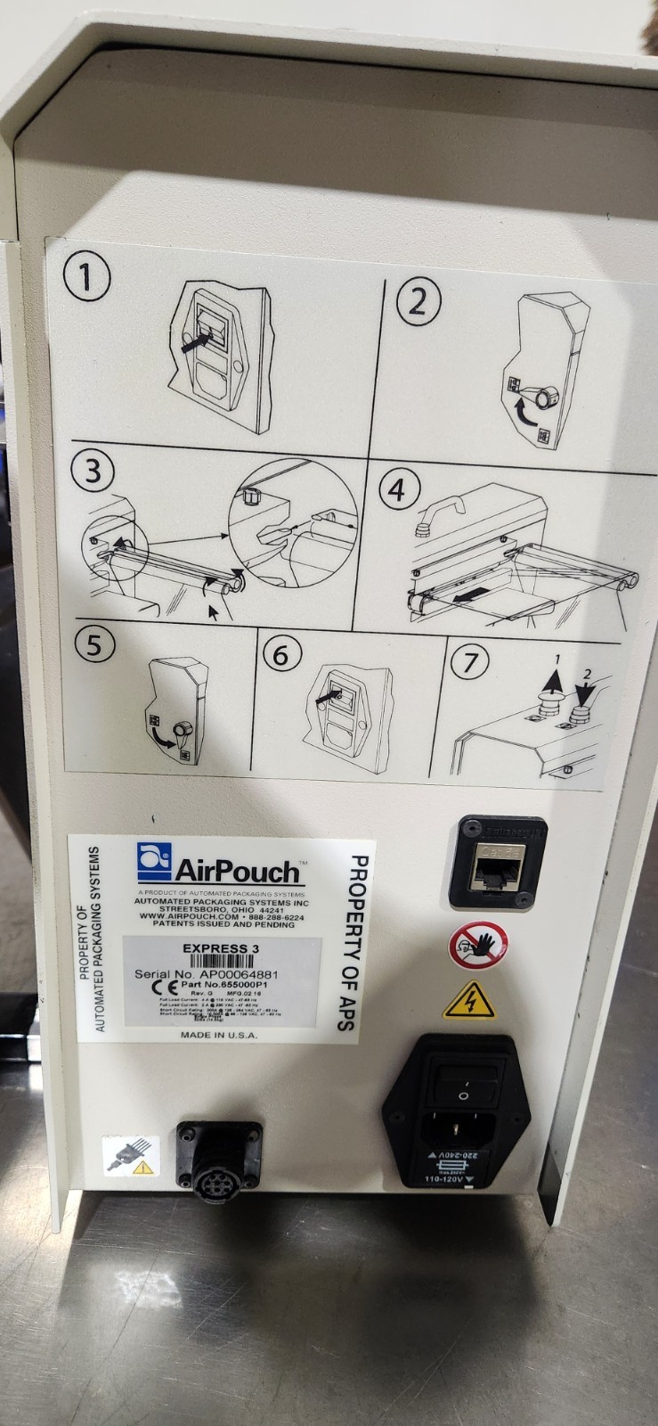 AUTOBAG Airpouch Express 3 Air Pillow Machine