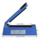 Hand-Press Shrink Wrapper Shrink Film Sealer and Cutter Combination Machine