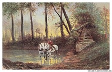 CAR-AEBP2-0074-ILLUSTRATOR - NACH DER HARTEN ARBEIT DES PFLUGES - DER PFLÜGER