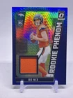 2024 Panini Donruss Optic - Rookie Phenom Bo Nix #RPB-BNX Blue Hyper Prizm (MEM,