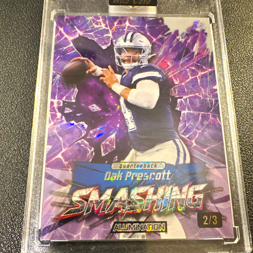 Wild Card 2026 Alumination Smashing Dak Prescott Cowboys JSMPR4-DP 2/3