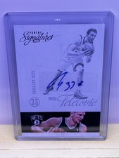 2012-13 Panini Signatures Autograph (Auto) Signatures #50 Mirza Teletovic 