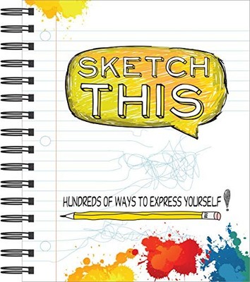 SKETCH THIS DOODLE BOOK By New Seasons & Publications International Ltd. *VG+*