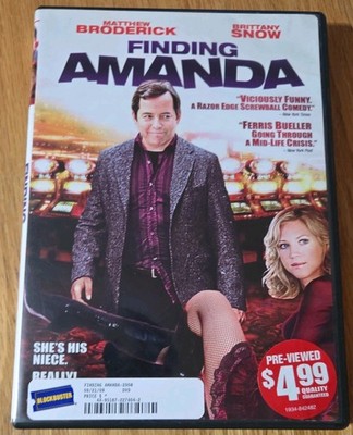 Finding Amanda (DVD, 2008, Widescreen)