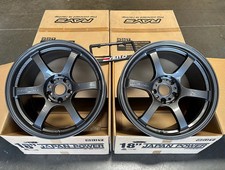 Rays 57dr Wheel 18x9.5 22 5x114 Gunmetallic For R32 R33 R34 S13 S14 S15 240sx