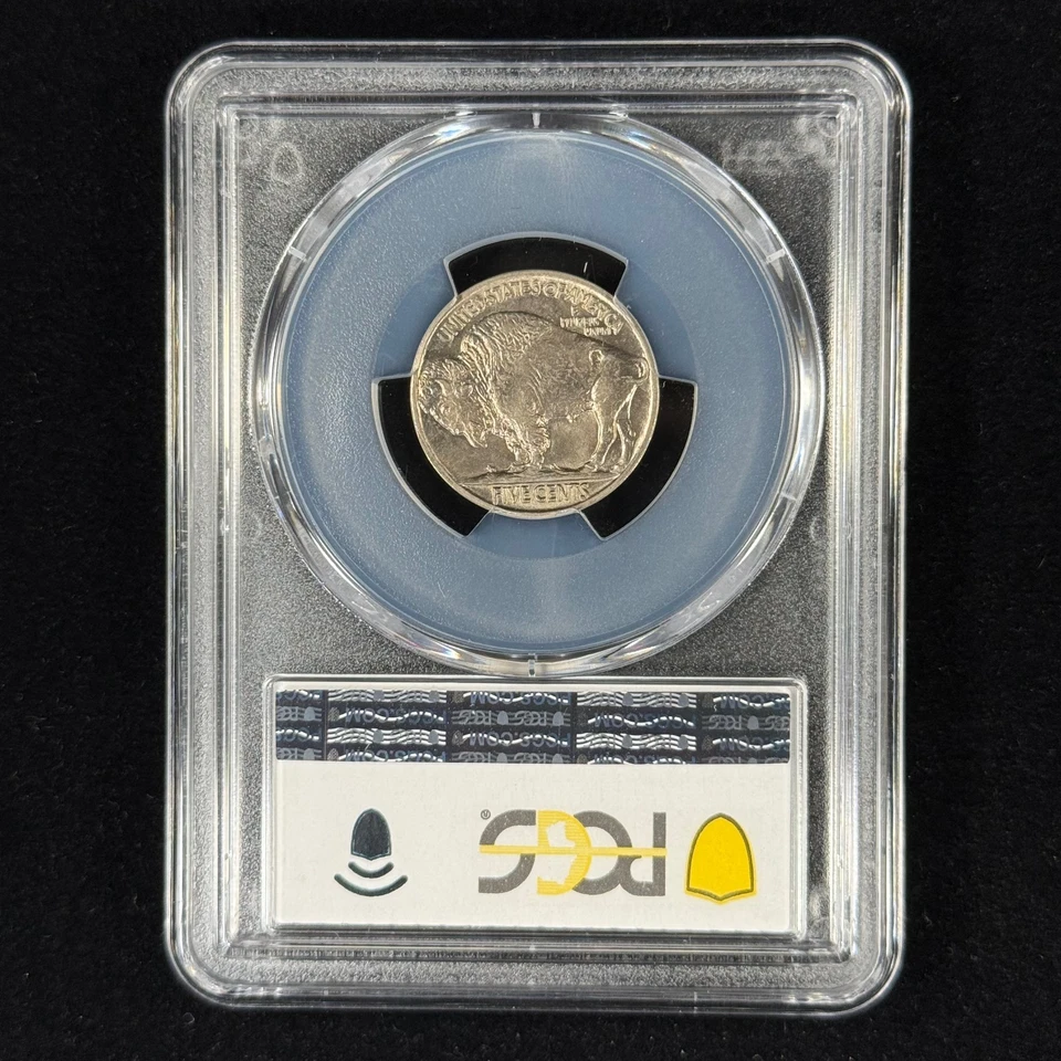 1915 5C MS64 CAC Buffalo Nickel - PCGS Gold Shield - Nice Coin Looks Gem - Image 3 of 3