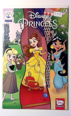 Disney Princess #14 2017 Joe Book Ariel Belle Rapunzel Tiana Cinderella Comic