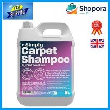 Wildflower Scented 5L Carpet Cleaner - Stain & Odor Neutralizing Shampoo 4.99 per litre