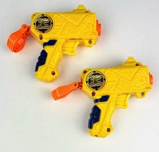 Zuru Gun X SHOT Micro Dart Blasters 3.5" - Pair, Yellow, Tested