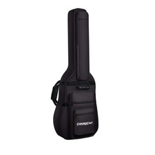 Lightweight Nylon Guitar Gig Bag - Padded, 4 Compartments, Secure Zipper Closure