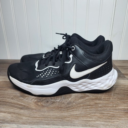 Nike Fly By Mid 3 Basketball Shoes Mens Size 11 Black/White Sneakers DD9311-003 - Picture 3 of 14