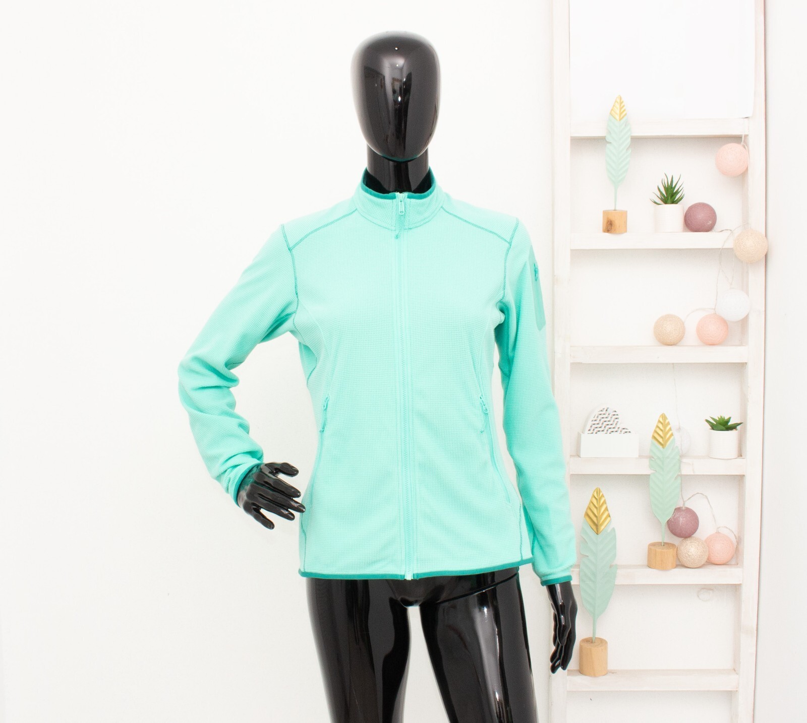 Arc'teryx Delta LT Giacca Full Zip Verde Polartec Midlayer Termica Donna S