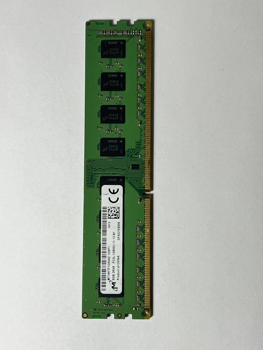 Preços baixos em Micron PC3-12800 (DDR3-1600) 8 GB de RAM de