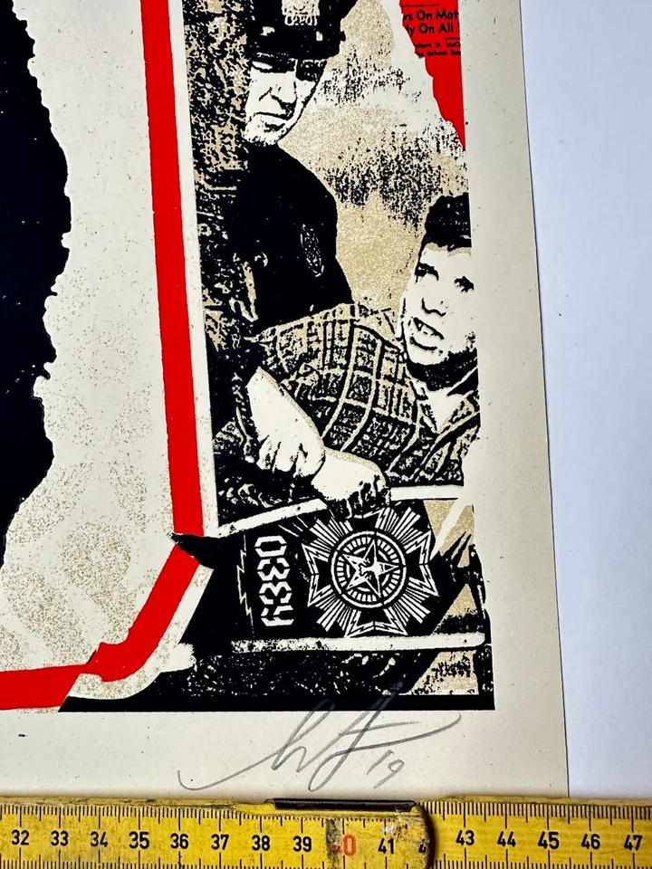 Obey Hello My Name Is Andre Giant Print Shepard Fairey Urban Art Kunst Streetart - Bild 4 von 4