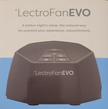 LectroFan ASM1020 EVO White Noise Sound Machine Black.