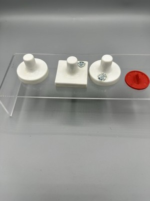 Vintage Buckingham Galleries Fine Porcelain Cookie Presses from Japan Lot of 3