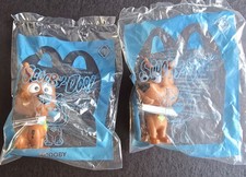 2x - Scooby Doo McDonald  s 2021 Happy Meal Toy Bobblehead Figure Scooby-Doo New