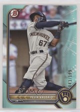 2022 Bowman Draft Aqua 41/199 Felix Valerio #BD-66 6a7