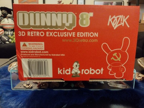 Lenin Dunny 8" Kidrobot Kozik Signed/Numbered Print limited edition chase rare - Picture 14 of 15
