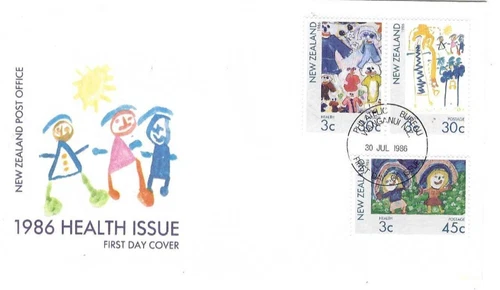 New Zealand Comm/First Day Covers - Health Issue - 1986 (NZ332)