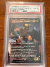 MTG Wolverine - Best There Is - Regular Non-FOIL Secret Lair x Marvel - PSA 10