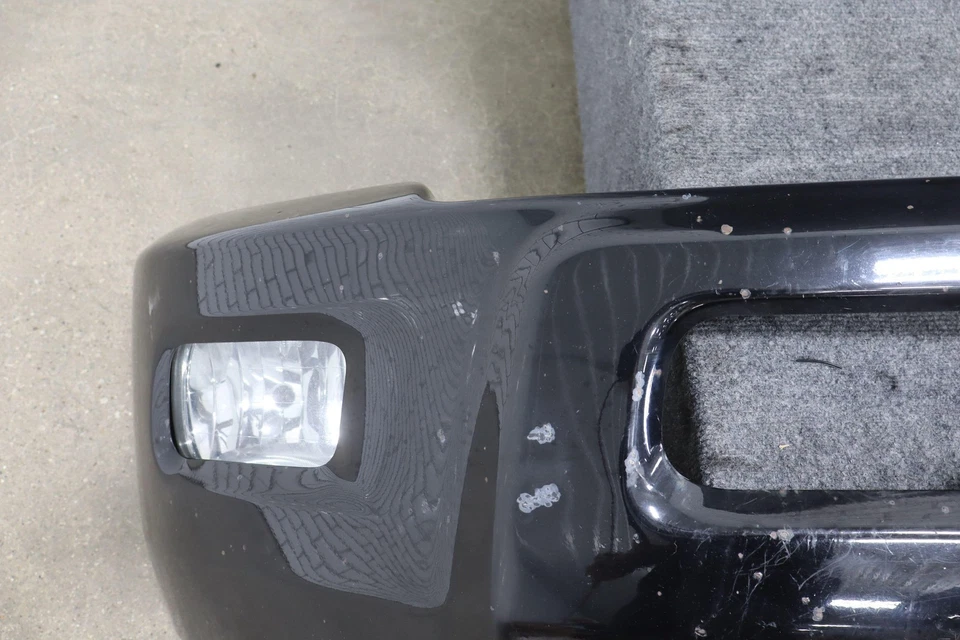 10-18 Ram 2500 3500 OEM Painted Front Bumper W/Fog Lights Black PX8 Foto 4 de 4