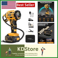 Gonfiatore pneumatico versatile a batteria per auto, moto e palline sportive