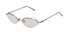 NEW VERA WANG V06 EYEWEAR JAPAN WOMENS SI HALF-RIM CAT EYE 50-18-135 SILVER