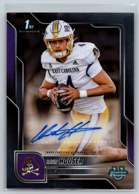 Katin Houser 2025 Bowman University Chrome 1st Prospect Auto BCA-KH