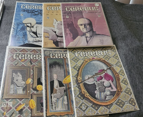 Cerebus the Aardvark (A) #71 - 76 Aardvark Vanaheim Dave Sim 1985 - Picture 2 of 7