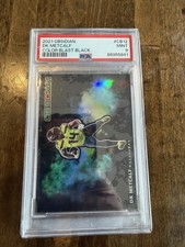 2021 Panini Obsidian Color Blast Black DK Metcalf CB-12 PSA 9 Seahawks