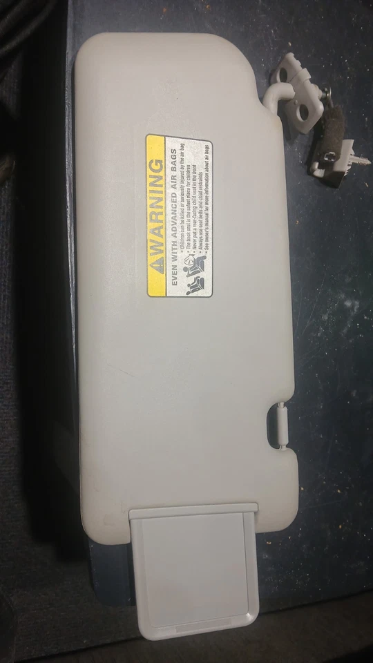 02 03 04 05 KIA Sedona Juego de parasol conductor izquierdo derecho pasajero beige OEM Foto 3 de 4