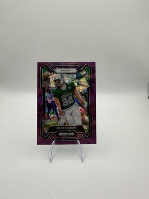 2024 Panini Prizm Draft Picks - Maxx Crosby #68 Purple Ice Prizm /149