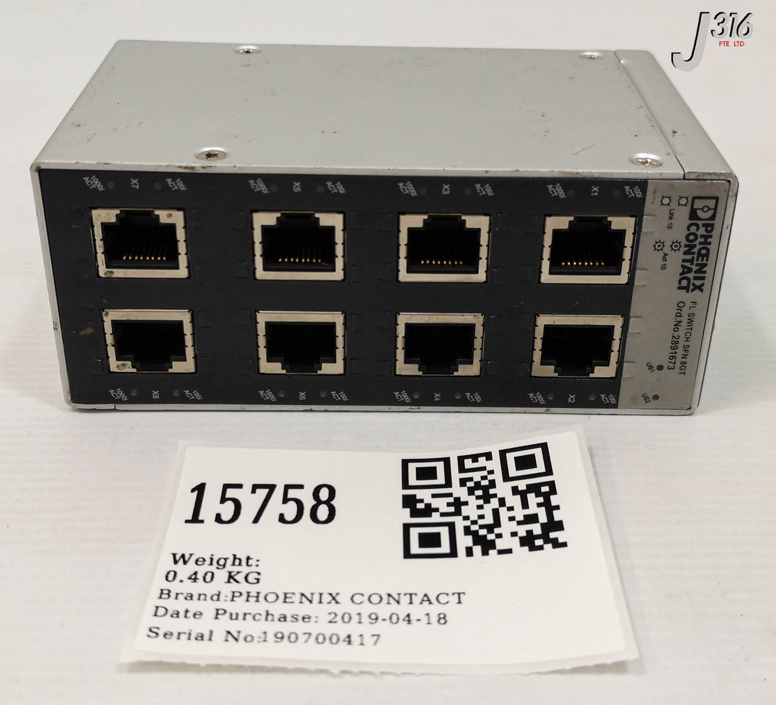 15758 PHOENIX CONTACT FL SWITCH SFN 8GT 2891673 | eBay