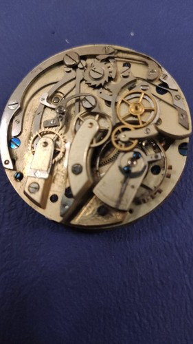 Chronograph Omega? Pocket Watch Movement 41,5mm not working. - Picture 6 of 10
