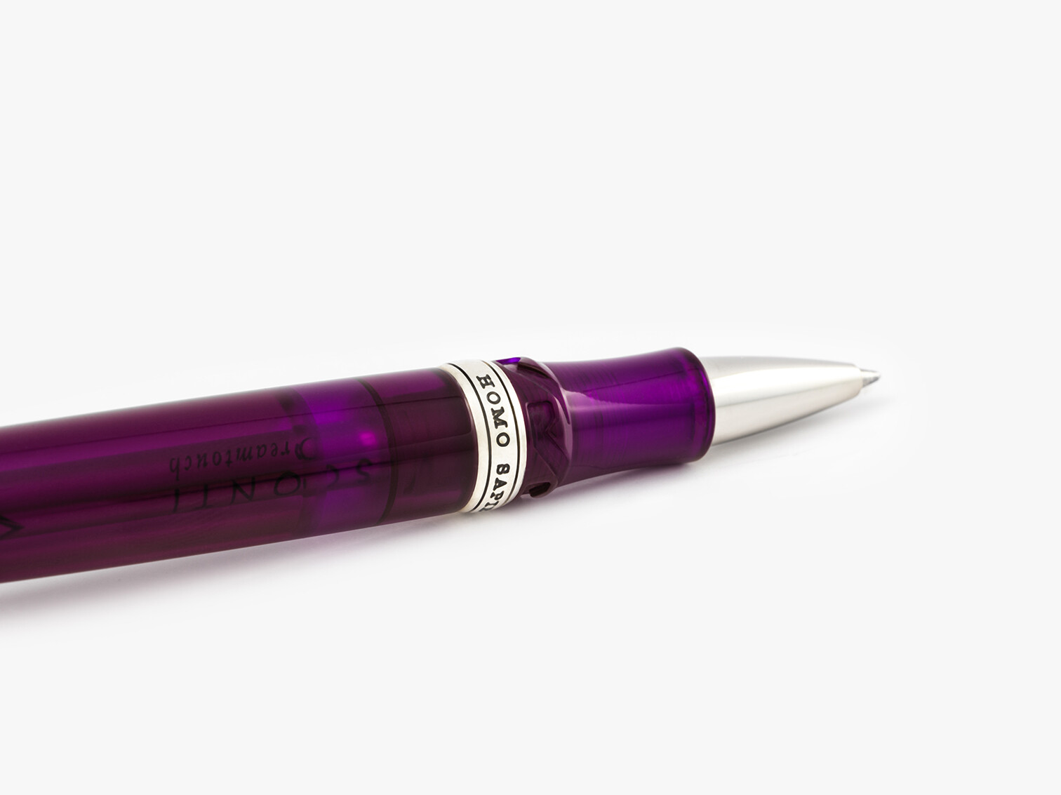 Visconti Homo Sapiens Demo Stones Rollerball Pen - Amethyst