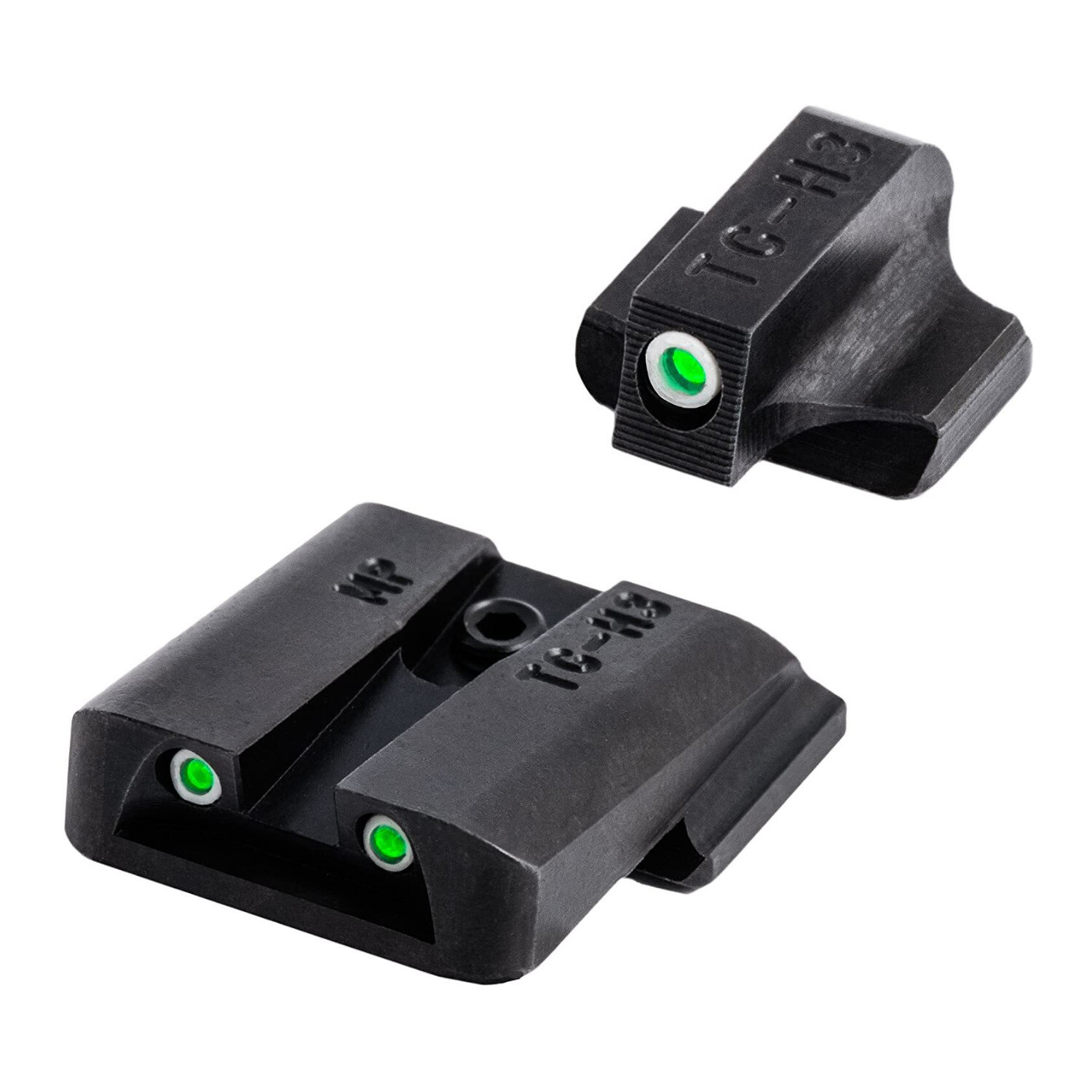 Ночные прицелы TruGlo Tritium Smith and Wesson M и P с 1-кратным увеличением, черный