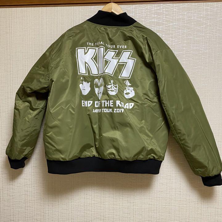 Veste KISS END OF THE ROAD JAPAN TOUR 2019 MA-1 taille S