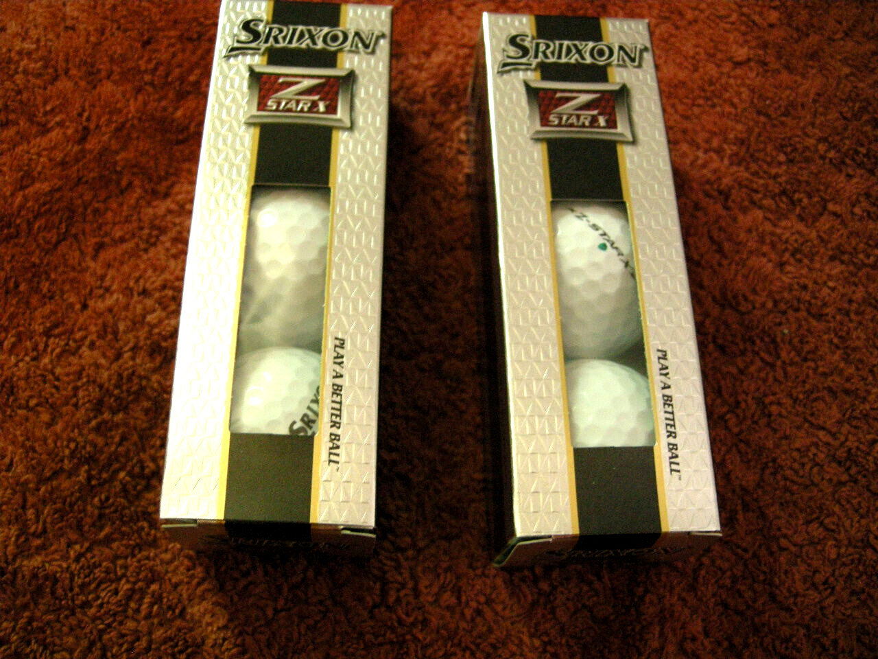 Balls - Pure White 3 Ball Packs (total 6 Balls) Nib