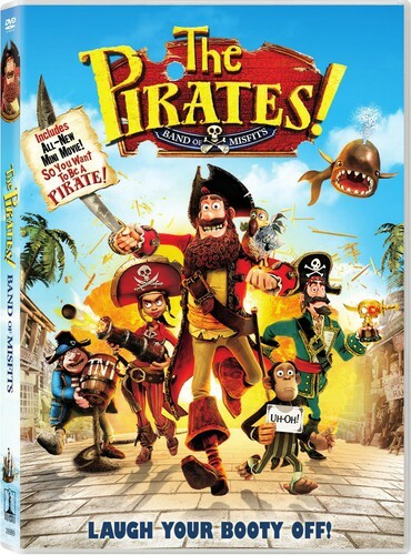 The Pirates! Band of Misfits DVD Disc only No Cover Art No Case